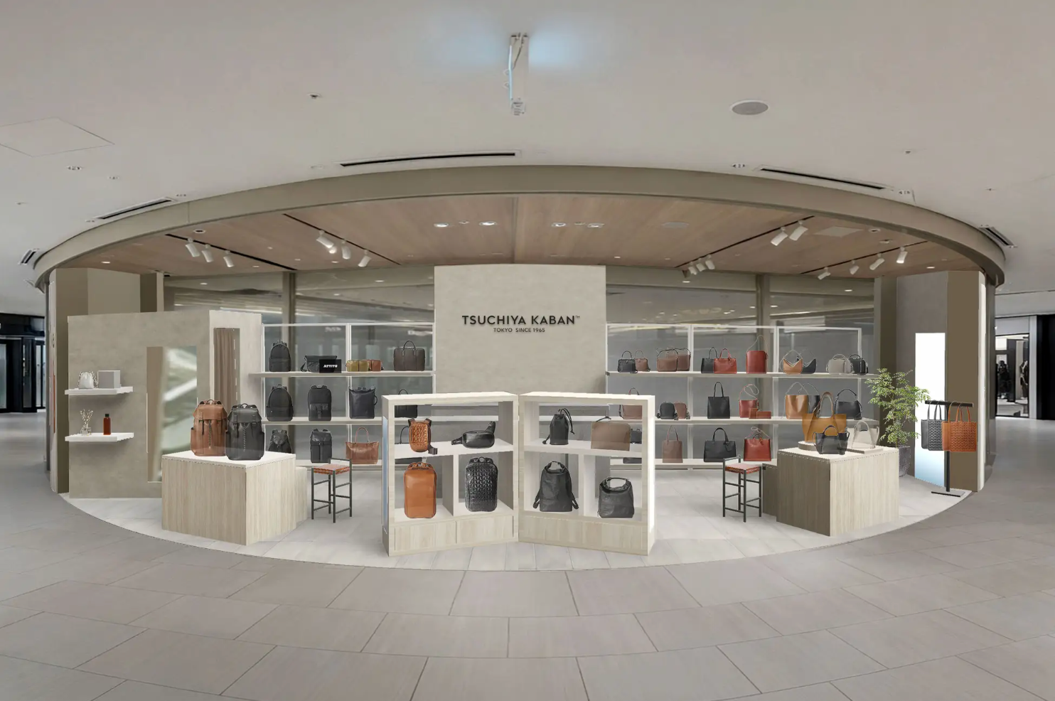 「TSUCHIYA KABAN」GINZA SIXポップアップ