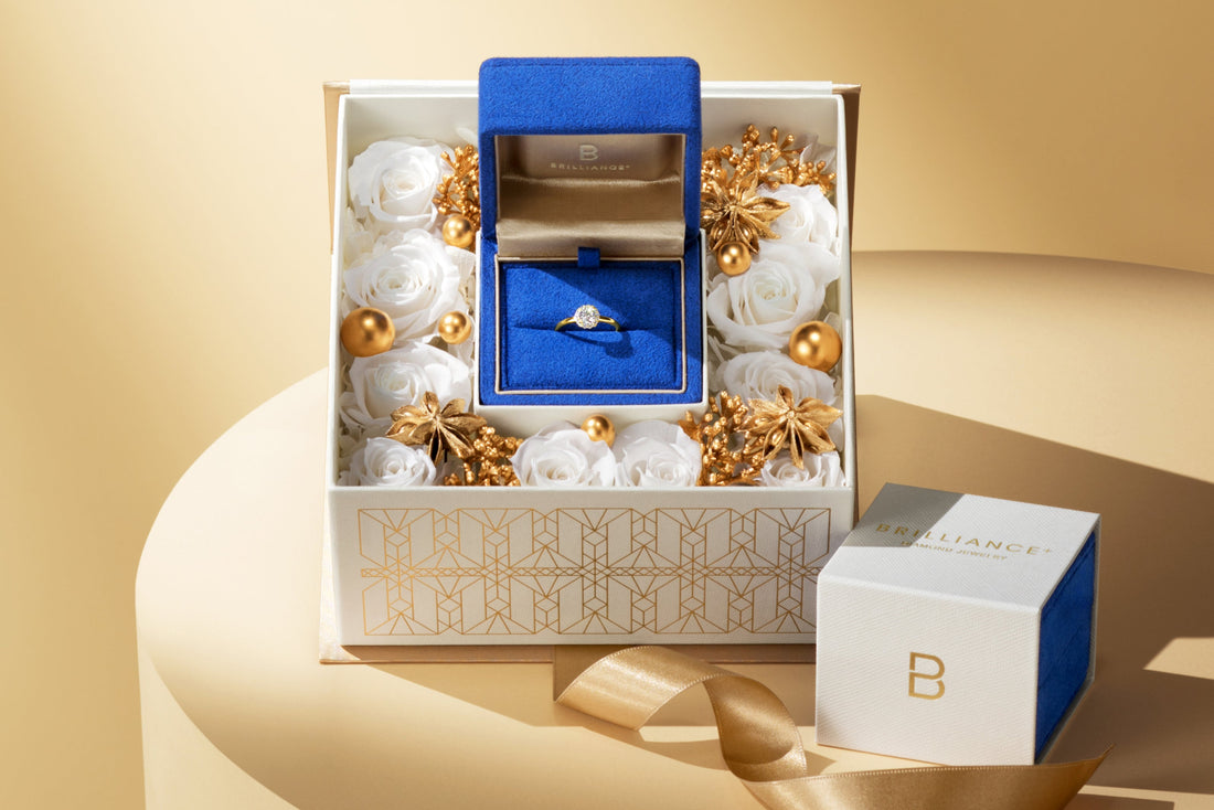 【BRILLIANCE+】プロポーズが華やぐ、数量限定のギフトボックスが登場。10月だけの特典も。クリスマスフェアを10月2日より開催